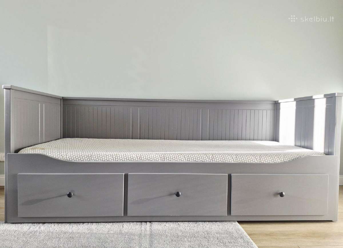 2 Ikea viengulės lovos su Lonas Miegė čiužiniais - nuotraukos Nr. 2