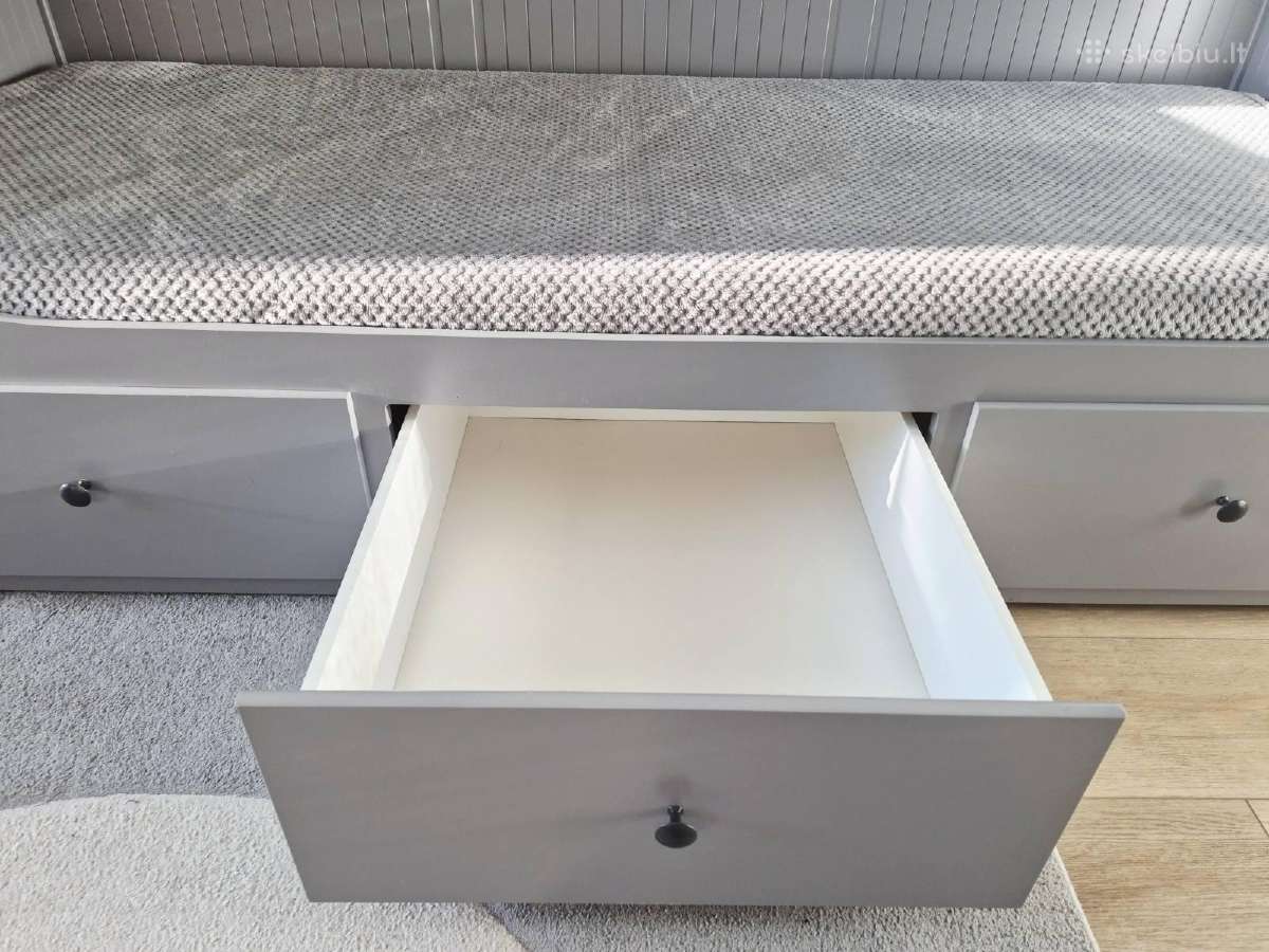 2 Ikea viengulės lovos su Lonas Miegė čiužiniais - nuotraukos Nr. 8