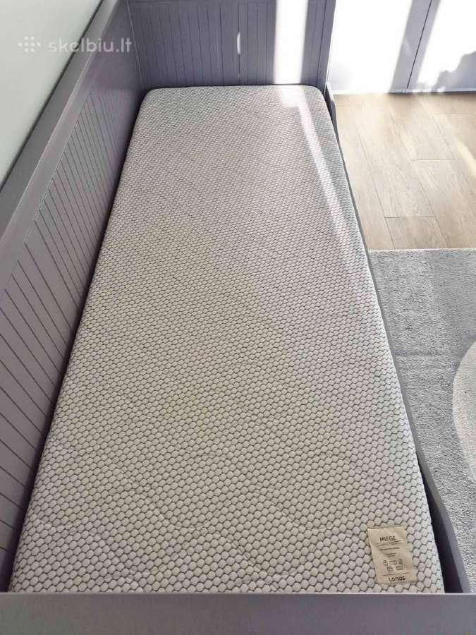 2 Ikea viengulės lovos su Lonas Miegė čiužiniais - nuotraukos Nr. 10