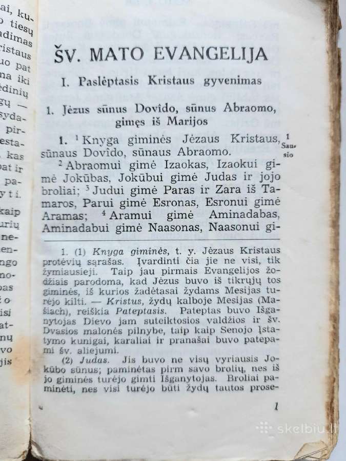 Naujasis Testamentas 1939m. - nuotraukos Nr. 4