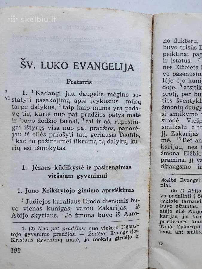 Naujasis Testamentas 1939m. - nuotraukos Nr. 6