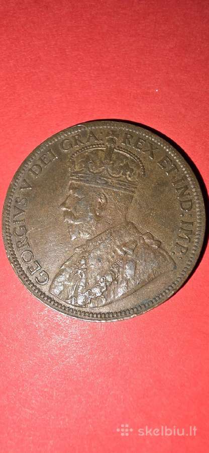 Kanada 1 centas 1916. - nuotraukos Nr. 2