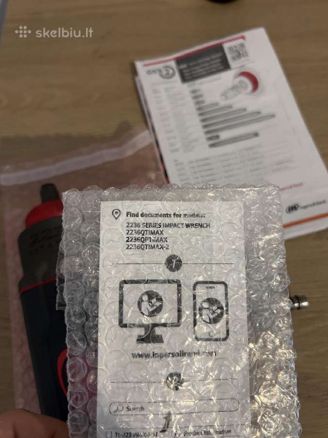 Smūginis veržliasukis Ingersoll 2236qtimax - nuotraukos Nr. 3