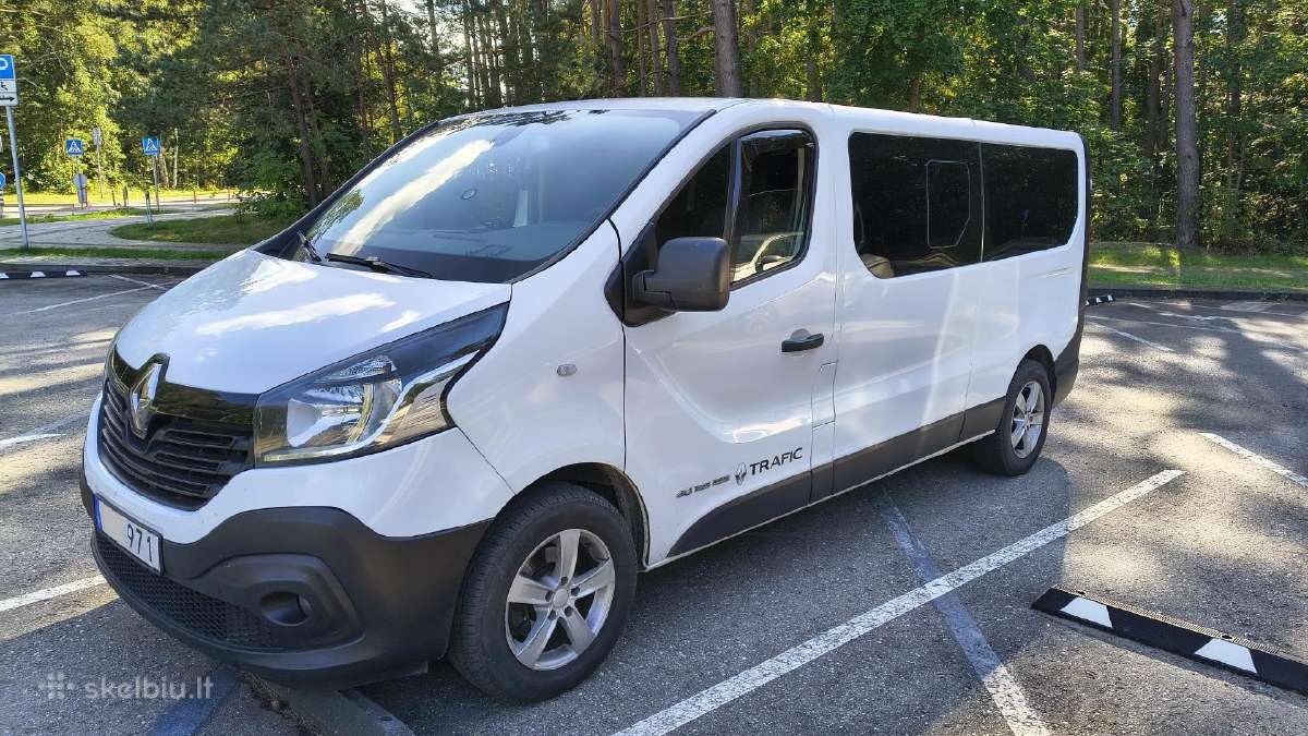 Renault Trafic Kombi 2.7t 1.6 dci 2017, 176000km - nuotraukos Nr. 6