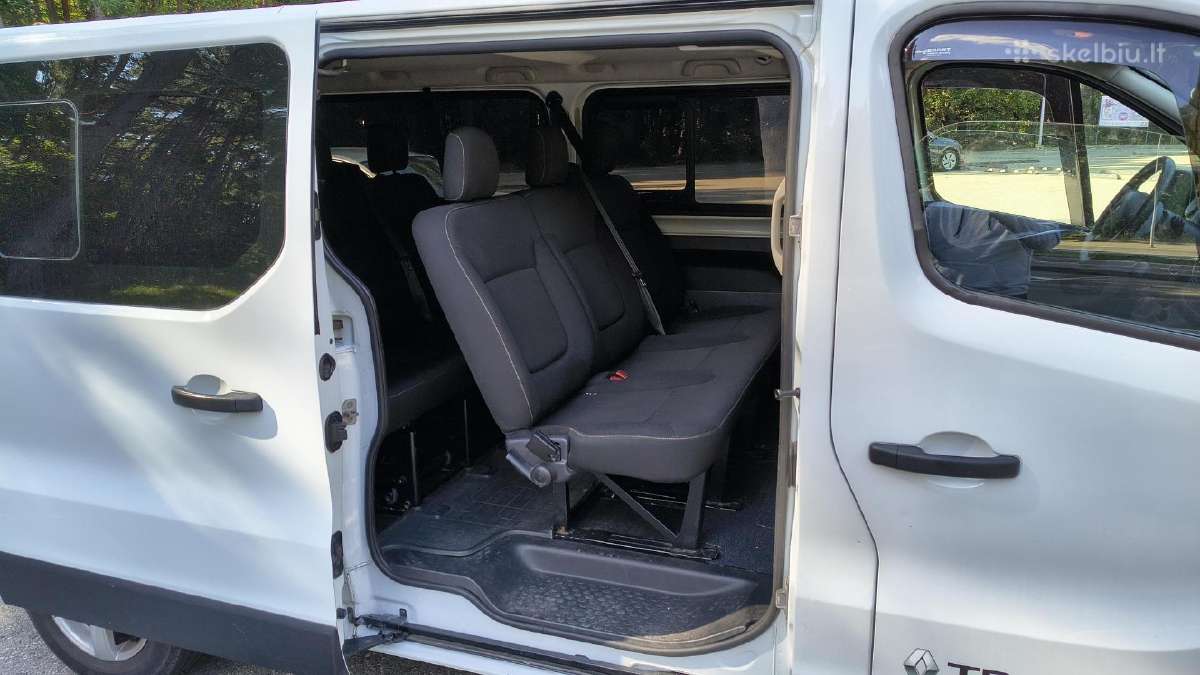 Renault Trafic Kombi 2.7t 1.6 dci 2017, 176000km - nuotraukos Nr. 8