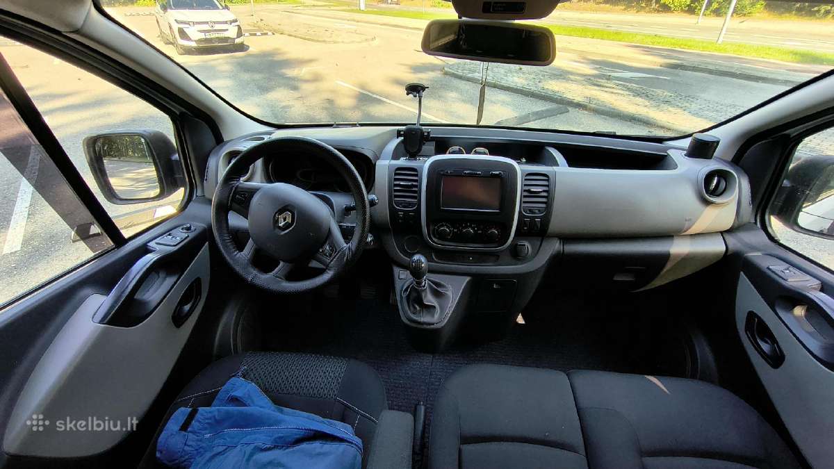 Renault Trafic Kombi 2.7t 1.6 dci 2017, 176000km - nuotraukos Nr. 9
