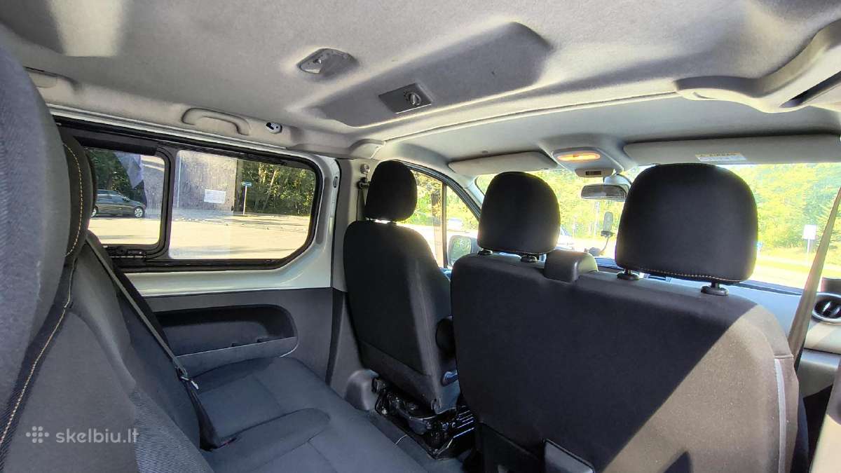 Renault Trafic Kombi 2.7t 1.6 dci 2017, 176000km - nuotraukos Nr. 10