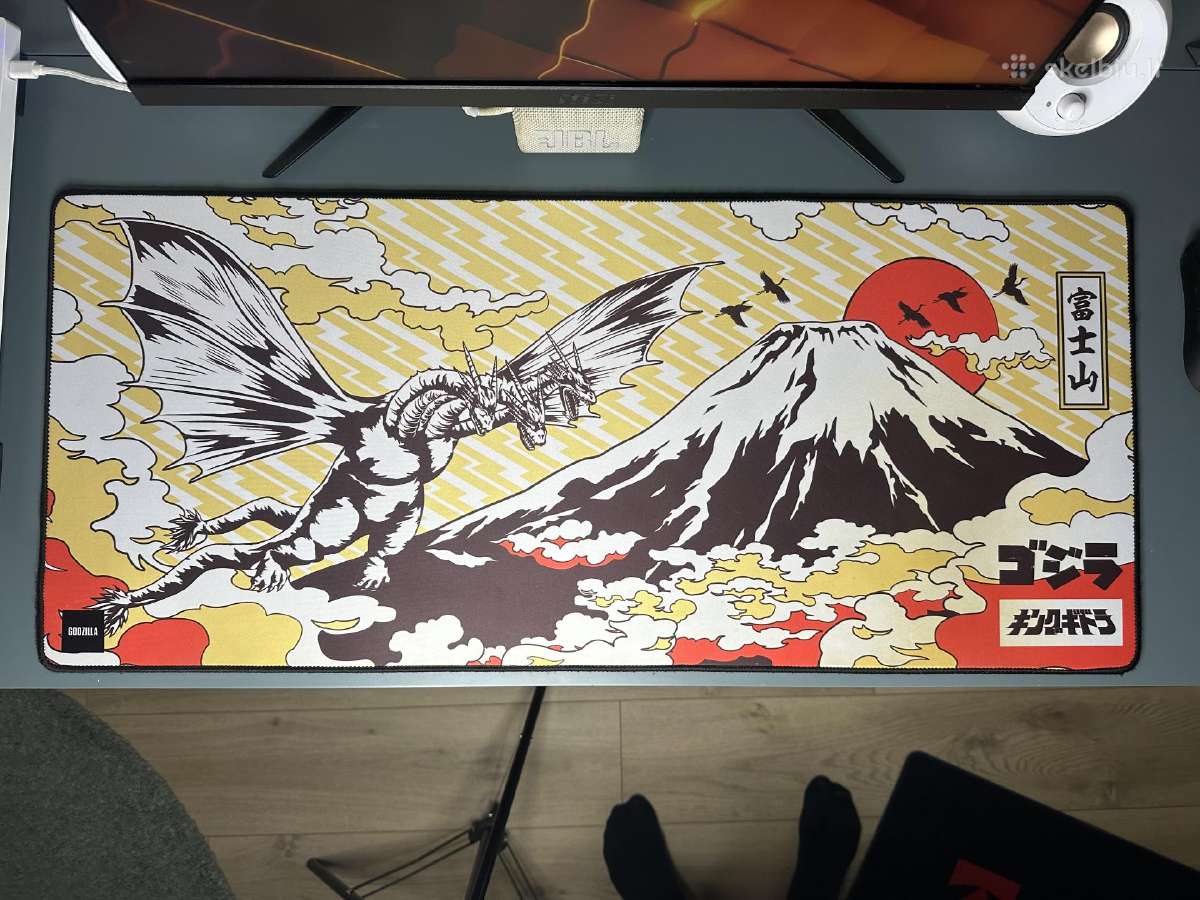 Godzilla Japanese Godzilla pelės kilimėlis - nuotraukos Nr. 2