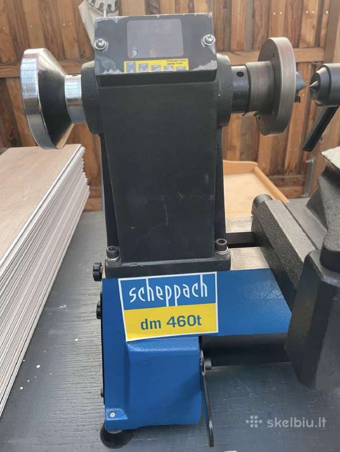 Scheppach Dm460t tekinimo staklės pilnas komplekta - nuotraukos Nr. 2