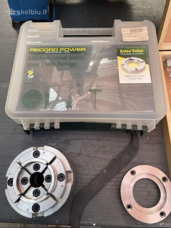 Scheppach Dm460t tekinimo staklės pilnas komplekta - nuotraukos Nr. 7