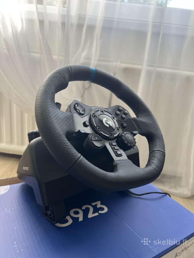Logitech G923 Trueforce + pedalai Ps5 / Ps4 / Pc - nuotraukos Nr. 2