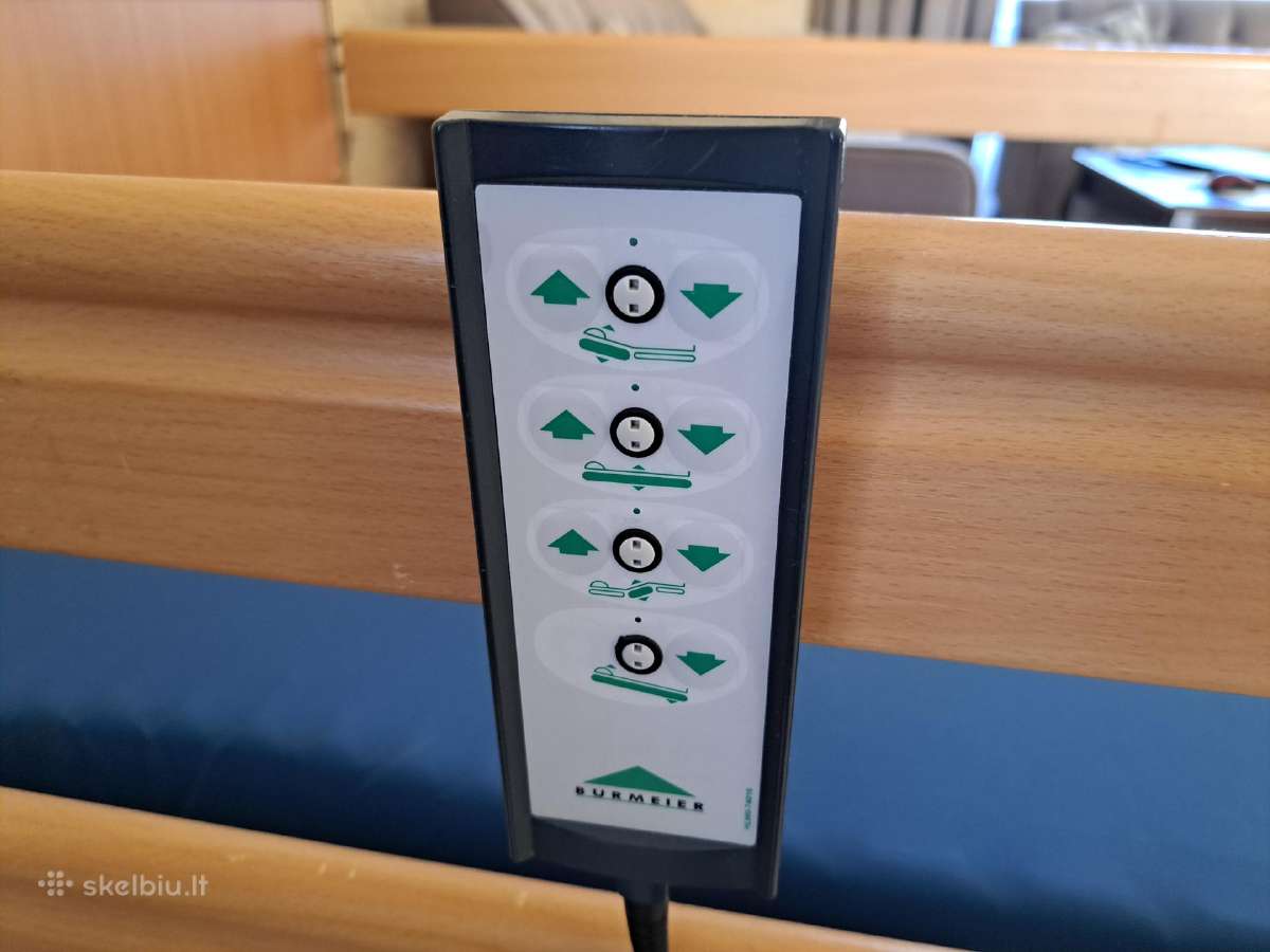 Elektrine funkcine slaugos lova su čiužinių - nuotraukos Nr. 3