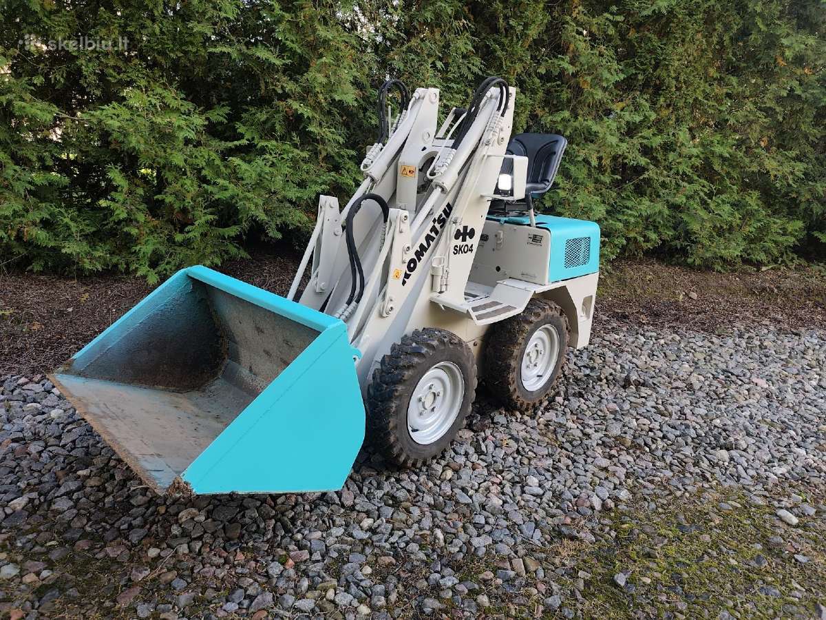 Komatsu japonas mini krautuvas - nuotraukos Nr. 2