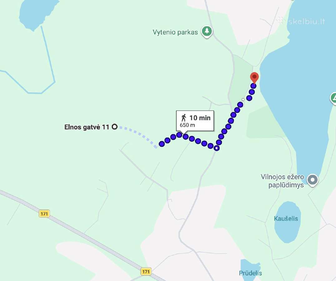 Parduodamas 21 a sklypas Sudervėje - netoli ežero - nuotraukos Nr. 2