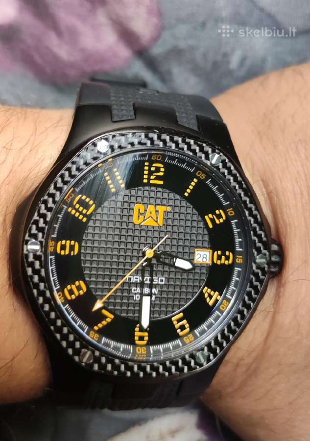 Cat carbon laikrodis - nuotraukos Nr. 2