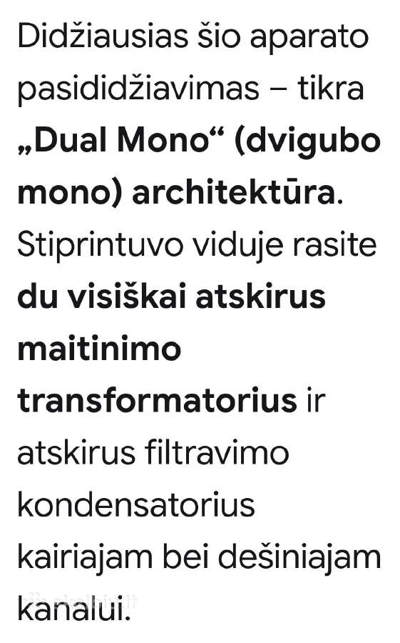 Optonica Sm-3636 stiprintuvas - nuotraukos Nr. 10