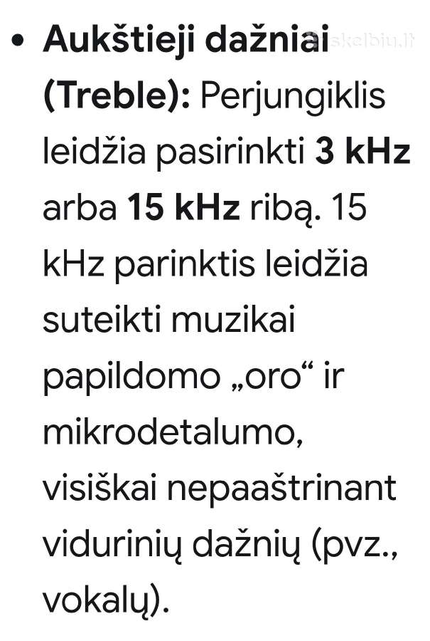 Optonica Sm-3636 stiprintuvas - nuotraukos Nr. 13