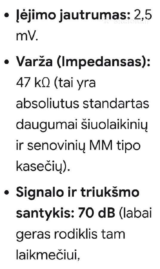 Optonica Sm-3636 stiprintuvas - nuotraukos Nr. 15