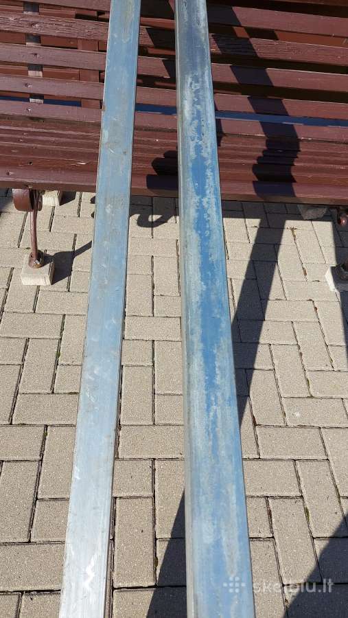 Stačiakampis cinkuotas vamzdis 80x40x2 mm - nuotraukos Nr. 2