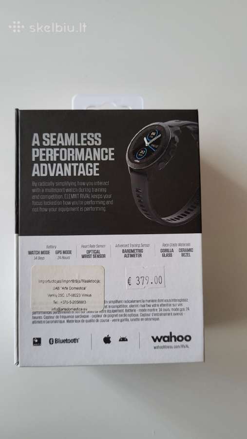Wahoo Elemnt Rival laikrodis - nuotraukos Nr. 7