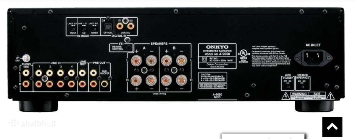 Onkyo a-9050 - nuotraukos Nr. 2
