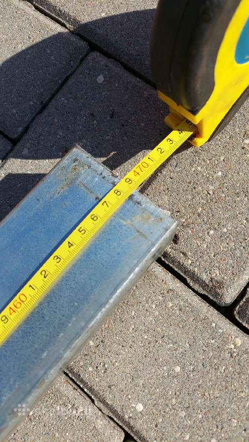 Stačiakampis cinkuotas vamzdis 80x40x2 mm - nuotraukos Nr. 5