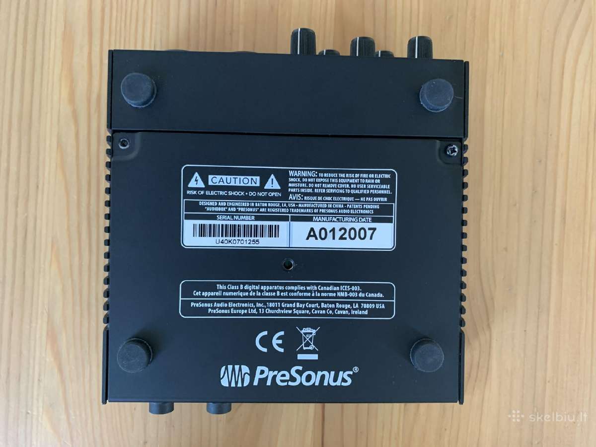 Presonus Audiobox Usb 96 - nuotraukos Nr. 4
