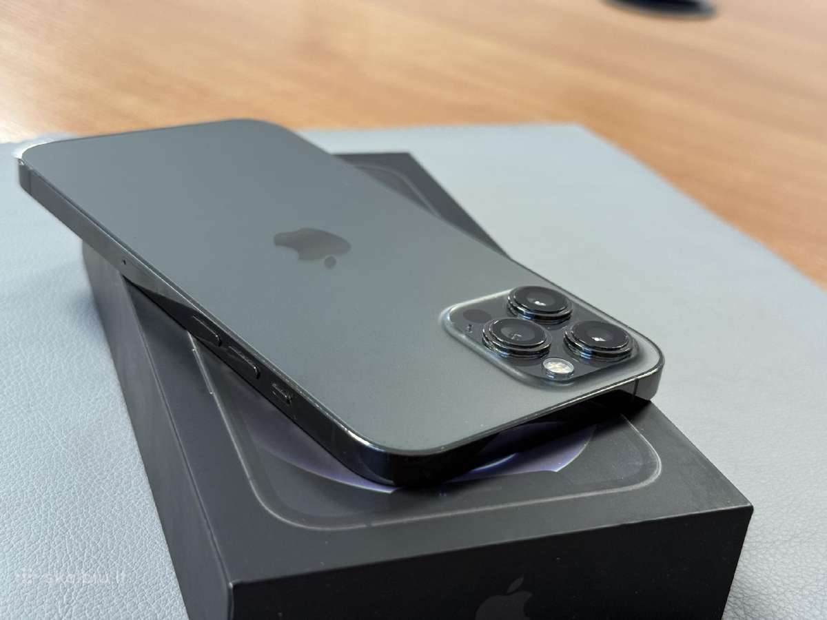 iPhone 12 Pro Max labai geros būklės su 256gb - nuotraukos Nr. 2