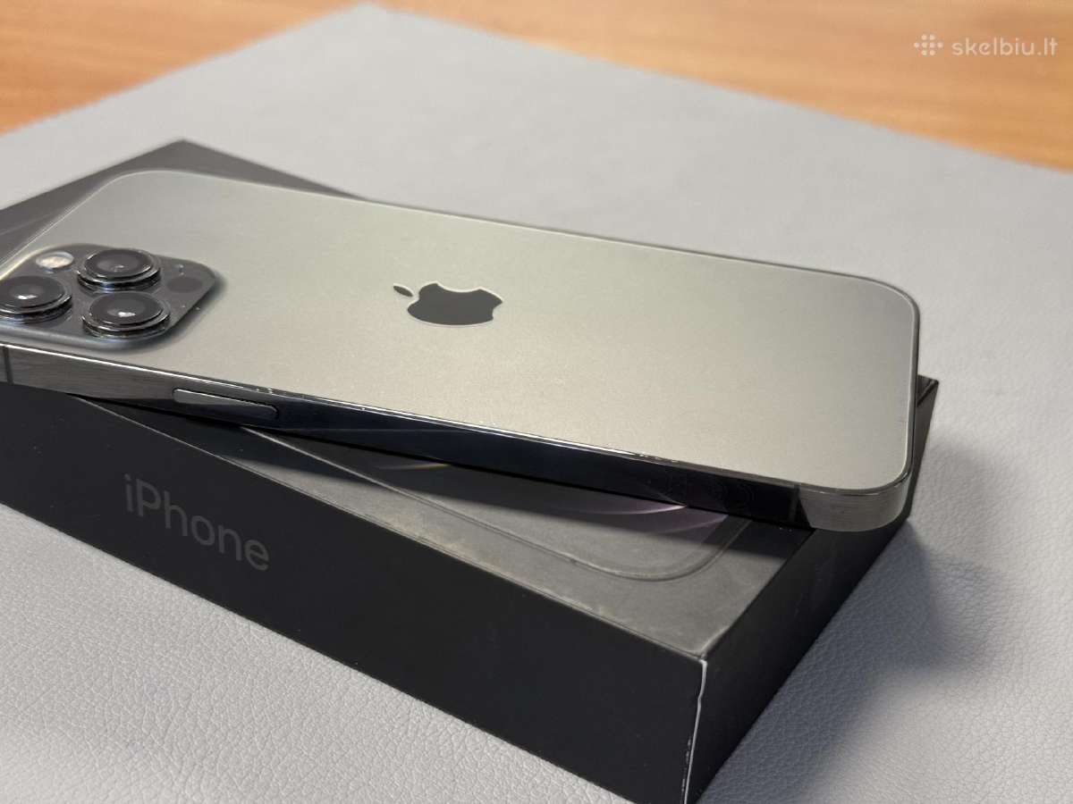 iPhone 12 Pro Max labai geros būklės su 256gb - nuotraukos Nr. 4