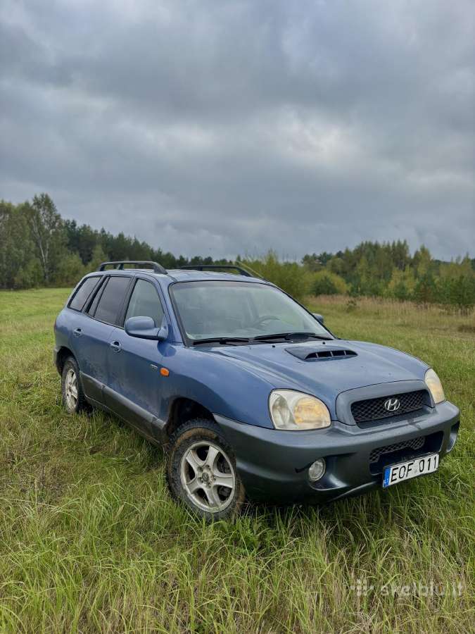 Hyundai santa fe 4x4 - nuotraukos Nr. 2