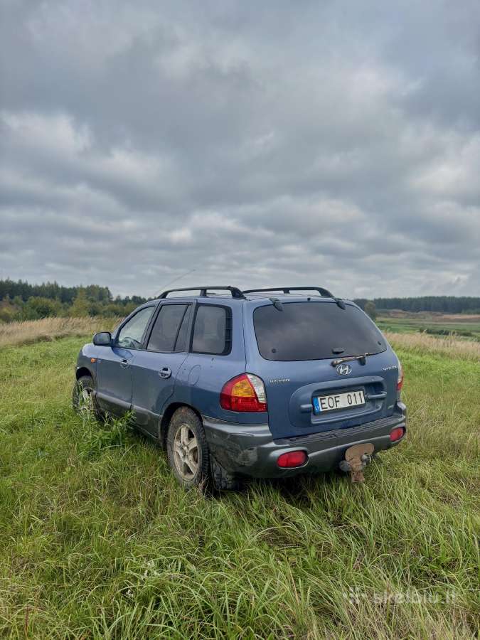 Hyundai santa fe 4x4 - nuotraukos Nr. 4