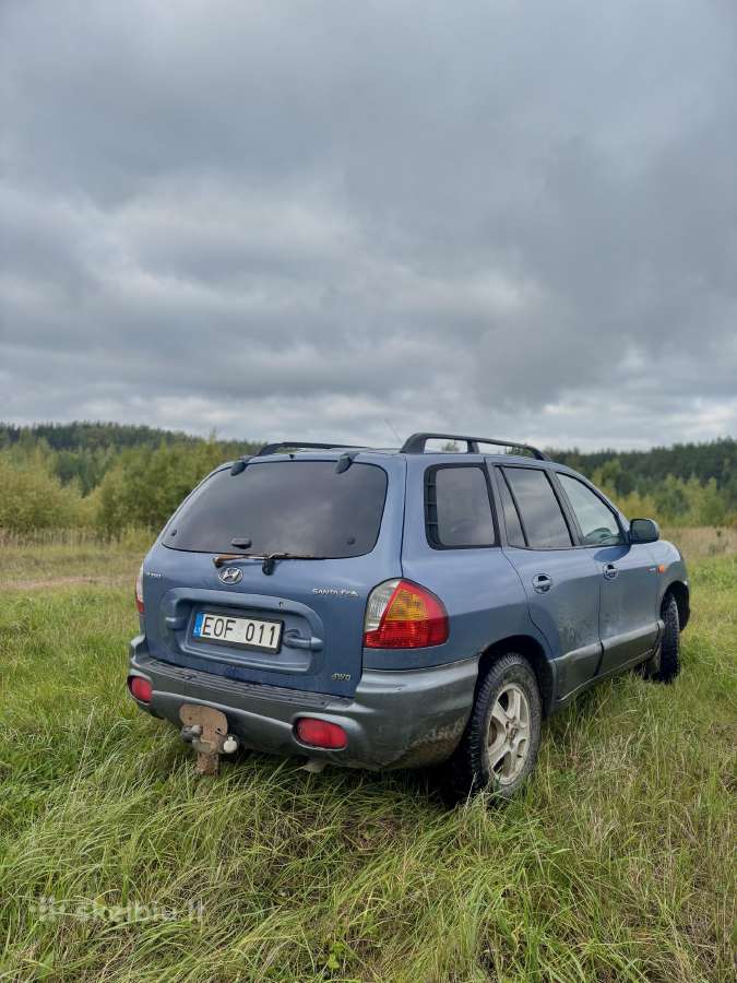 Hyundai santa fe 4x4 - nuotraukos Nr. 5