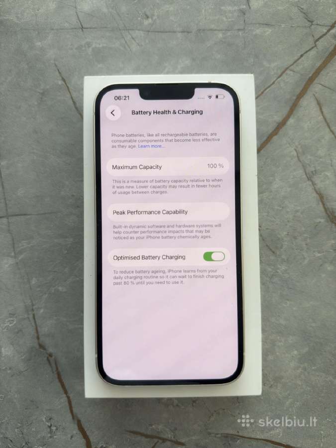 iPhone 14 128gb 100% - nuotraukos Nr. 7