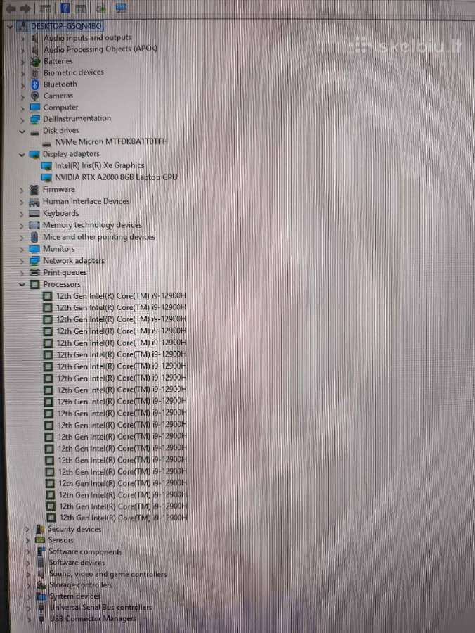 Precision 5570 15.6 500 Nit i9-12900h 32 1tb Rtx - nuotraukos Nr. 5