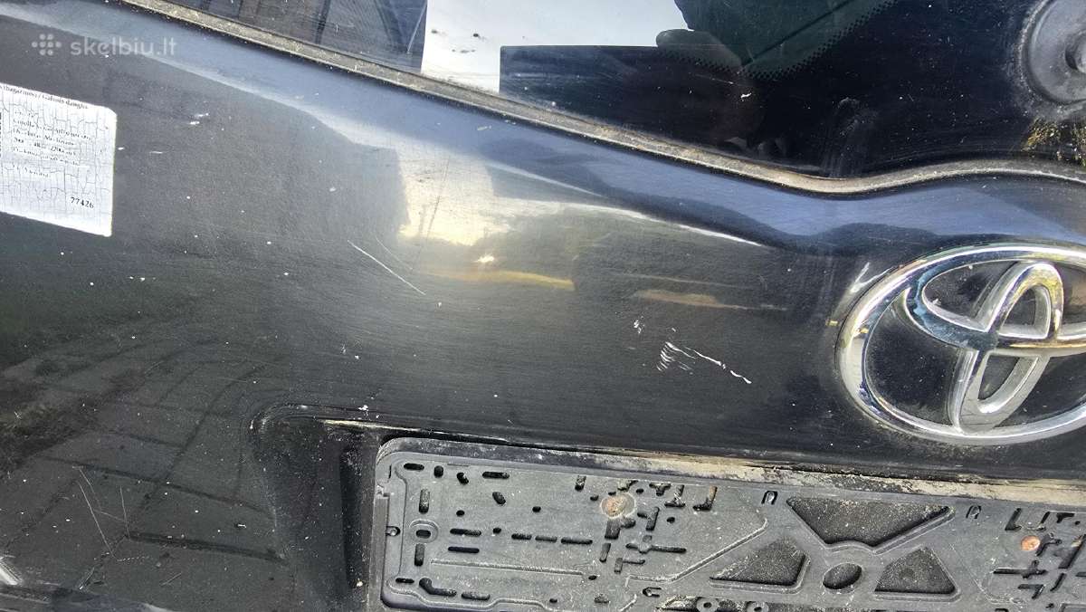 Toyota Corolla Verso galinis bagažinės dangtis - nuotraukos Nr. 5