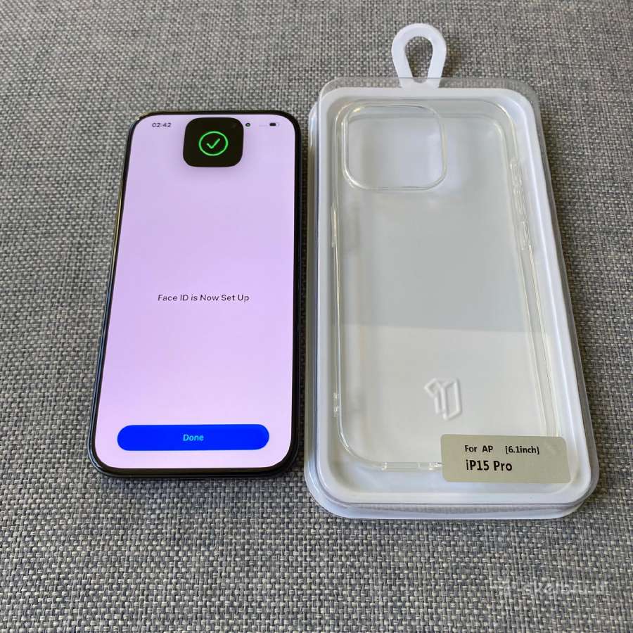 Apple iPhone 15 Pro 128gb Black Titanium - nuotraukos Nr. 3