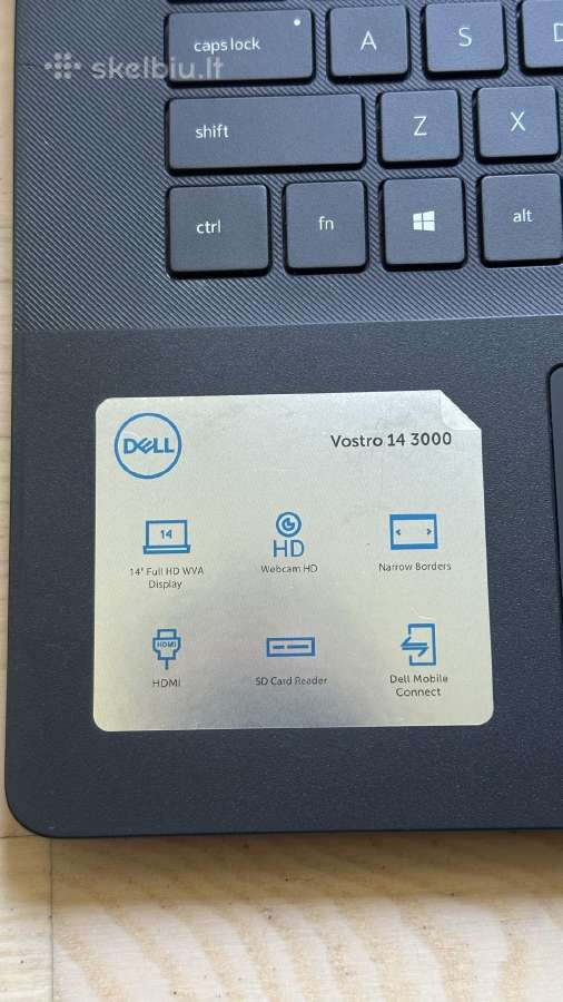 Dell vostro i5 11kartos 16 RAM 256ssd - nuotraukos Nr. 5
