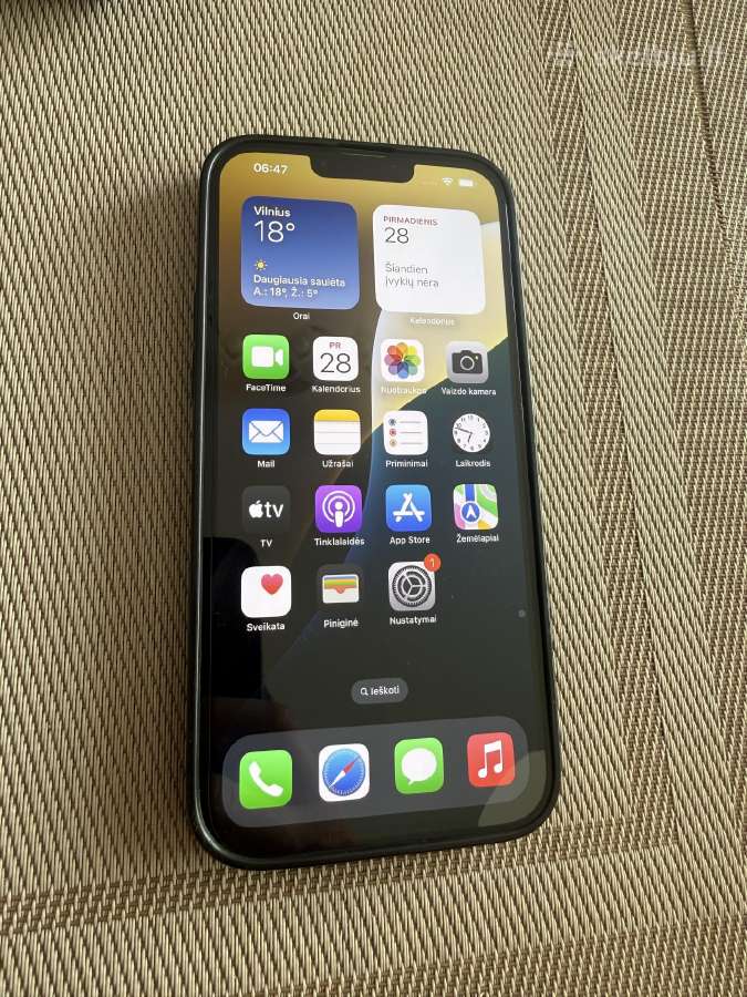 iPhone 13 pro max baterija 86 talpa 128gb - nuotraukos Nr. 3