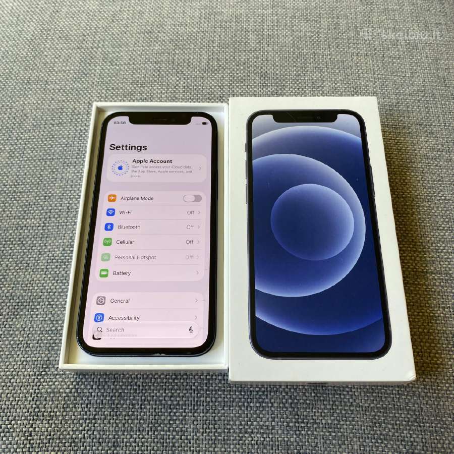 Apple iPhone 12 mini 64gb Black - nuotraukos Nr. 2
