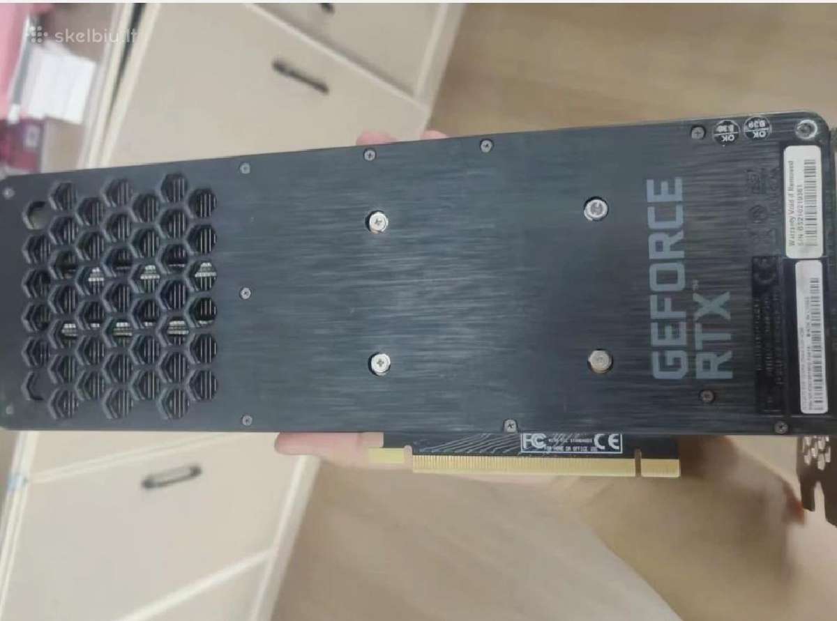 Geforce Nvidia Rtx 3070 8gb Gddr6 - nuotraukos Nr. 7