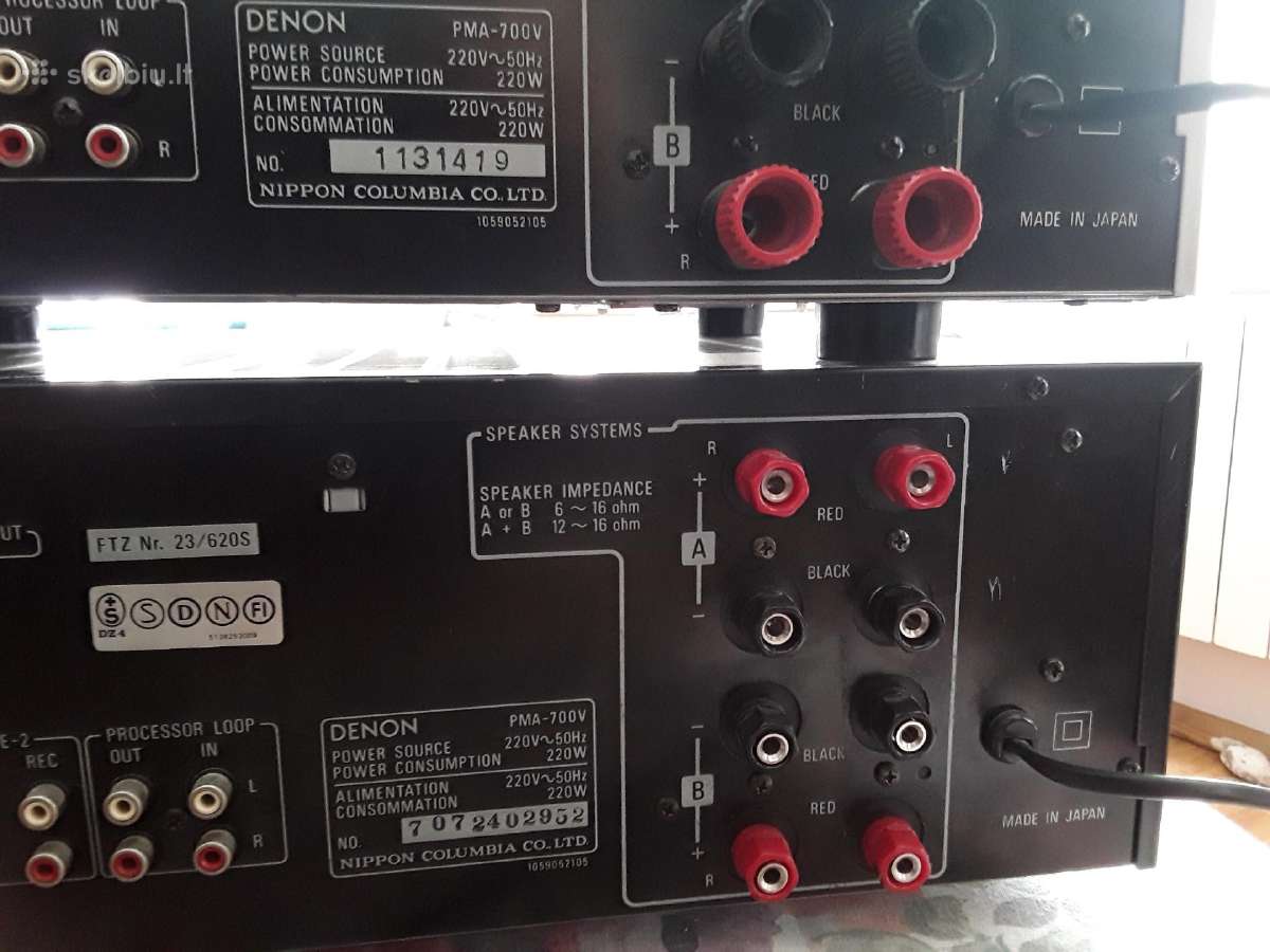 Denon pma700v - nuotraukos Nr. 14