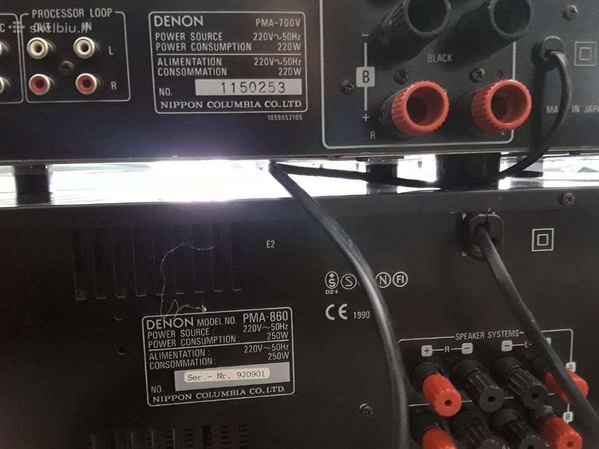 Denon pma700v - nuotraukos Nr. 15
