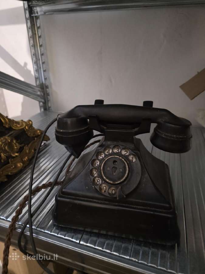 Tarpukario laikų telefonas - nuotraukos Nr. 4