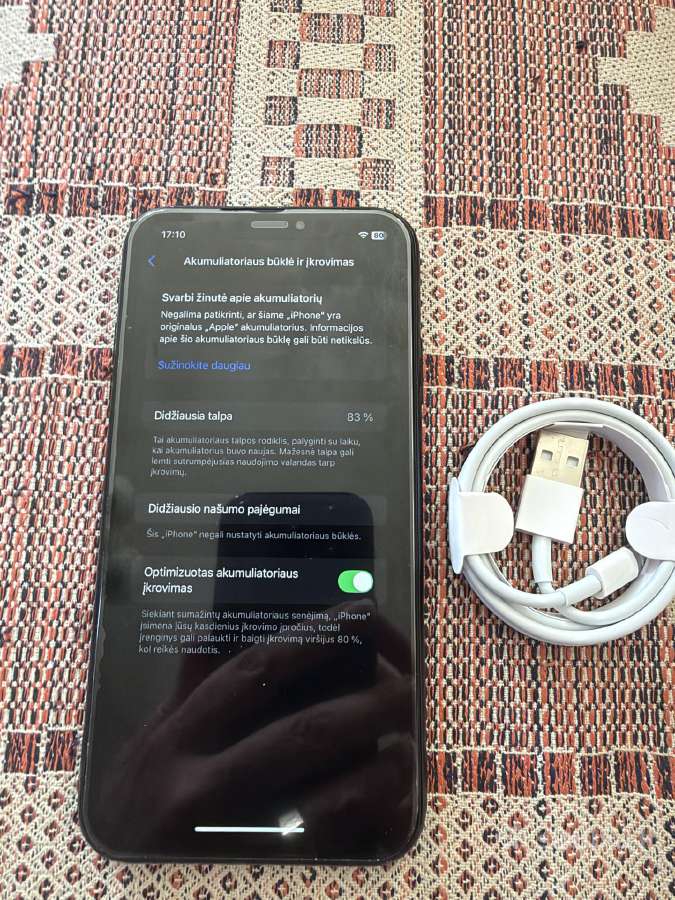 iPhone xr 64gb black - nuotraukos Nr. 2