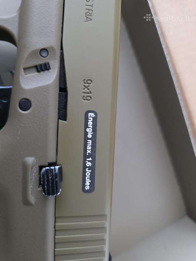 Parduodu mažai naudotą airsoft Hk416 + glock 19 - nuotraukos Nr. 4