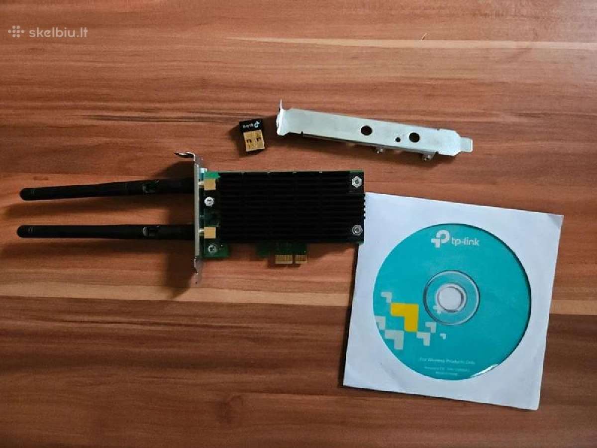 WiFi korta Tp link archer t4e + bluetooth - nuotraukos Nr. 2