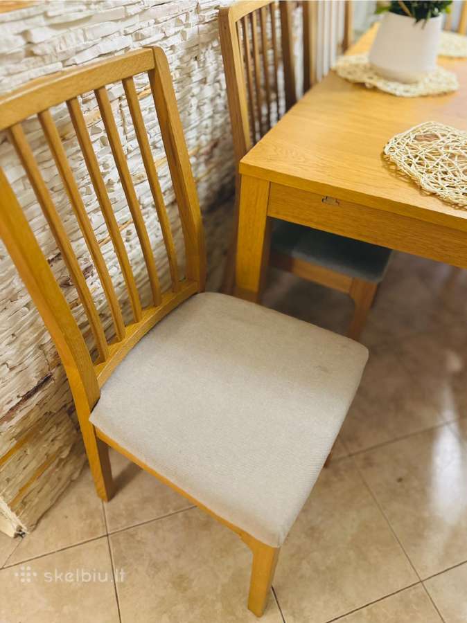Ikea Bjursta valgomojo stalas ir 6 Ekedalen kėdės - nuotraukos Nr. 10
