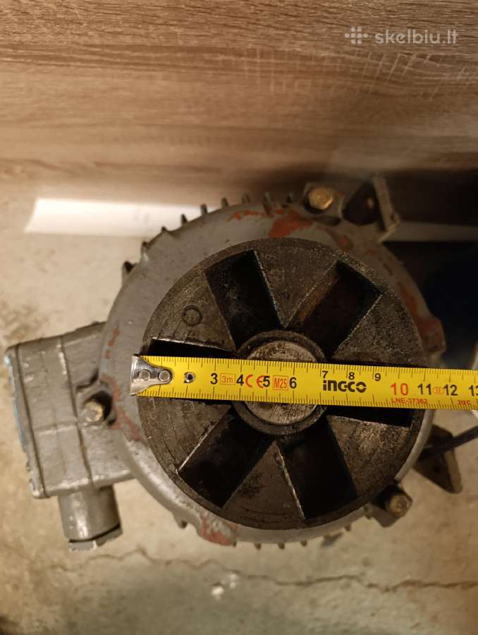 El.variklis 7.5kw 2895 aps 32mm ašis. - nuotraukos Nr. 6