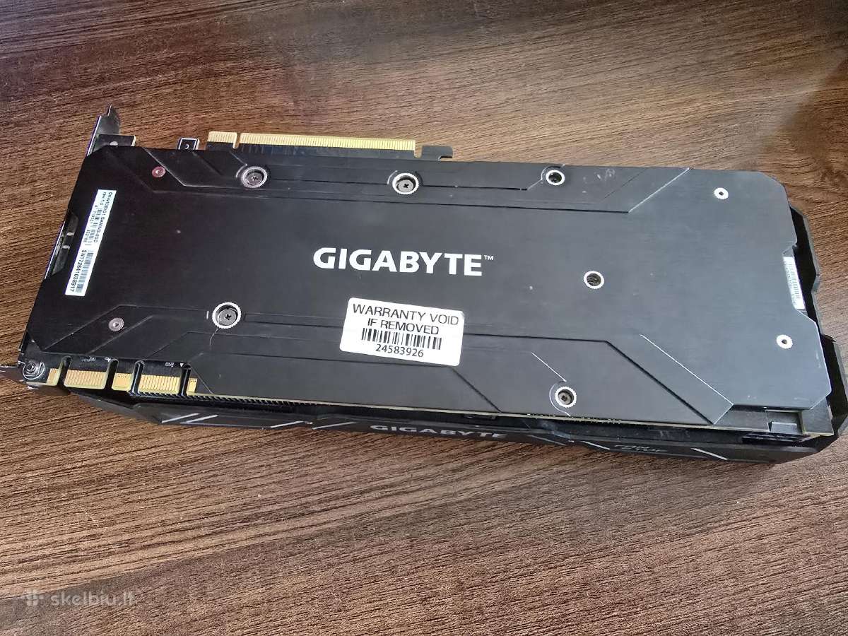 Gigabyte Geforce Gtx 1080 G1 Gaming 8gb - nuotraukos Nr. 2