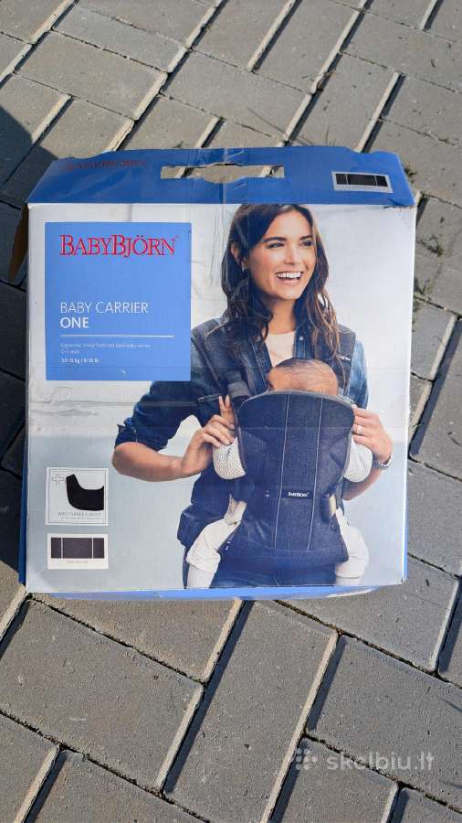 Babybjorn Baby Carrier One nešyklė (Juoda) - nuotraukos Nr. 2
